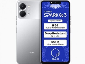 تکنو اسپارک گو ۳ با دوربین ۱۳ مگاپیکسلی و باتری ۵۰۰۰ میلی‌آمپرساعتی معرفی شد